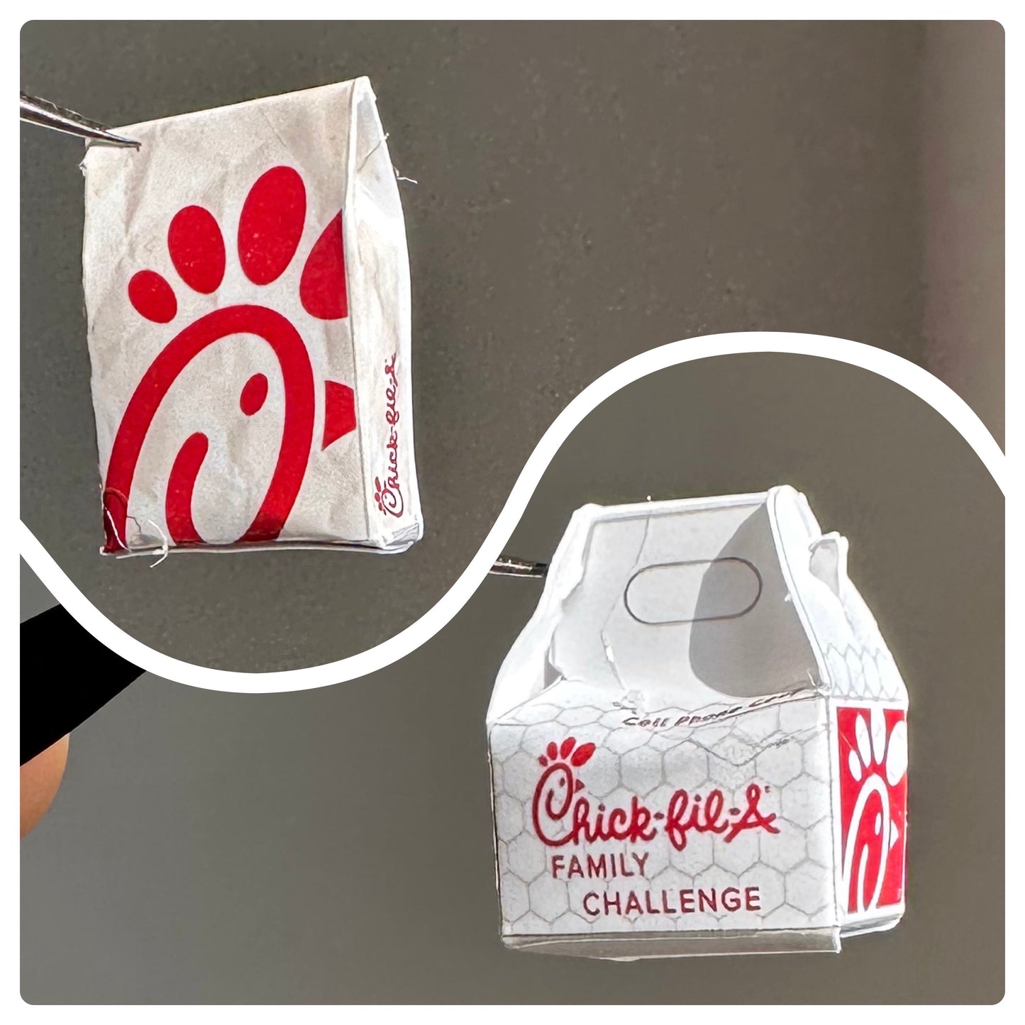 Mini CHICK-FIL-A Printable (1:6, 1:12)