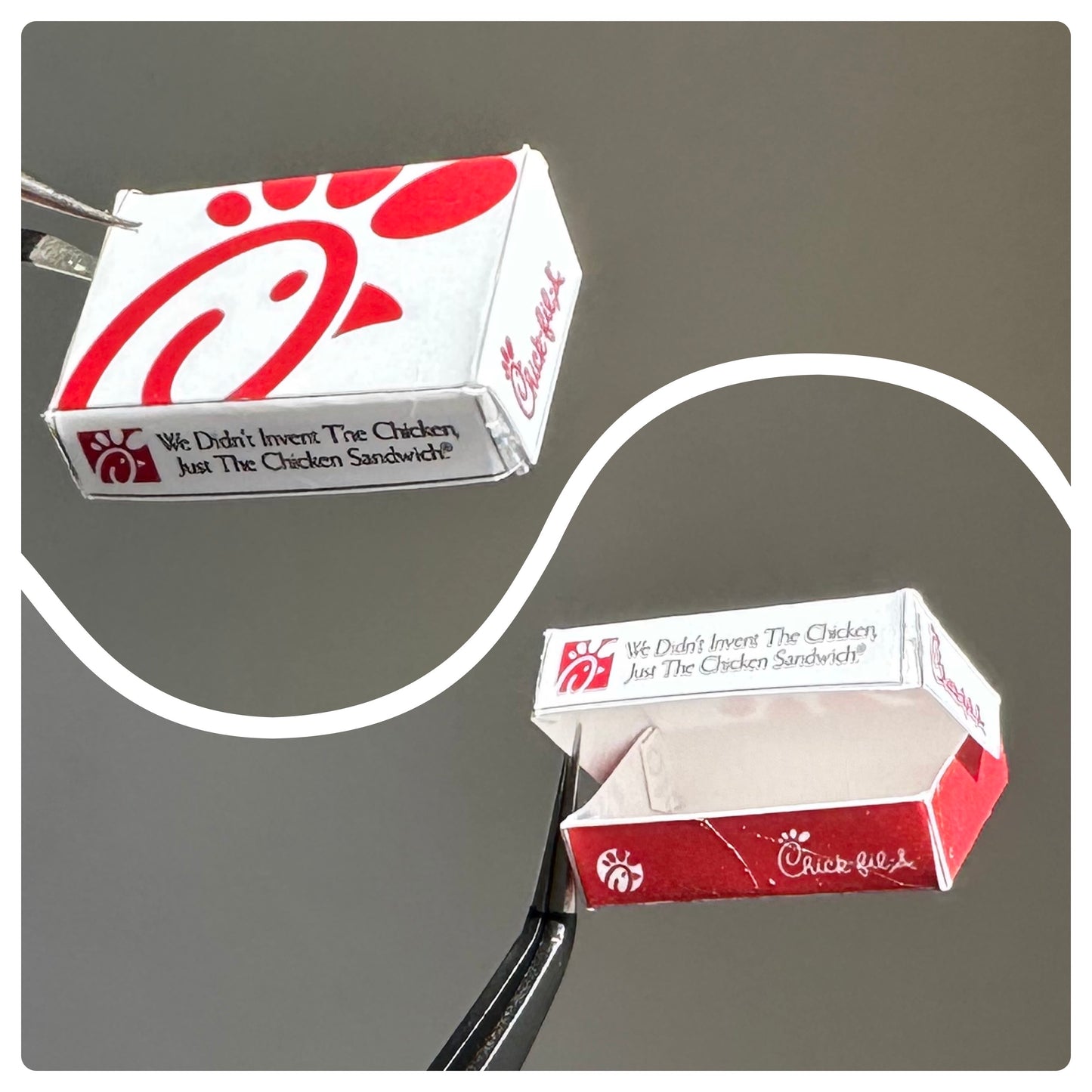 Mini CHICK-FIL-A Printable (1:6, 1:12)