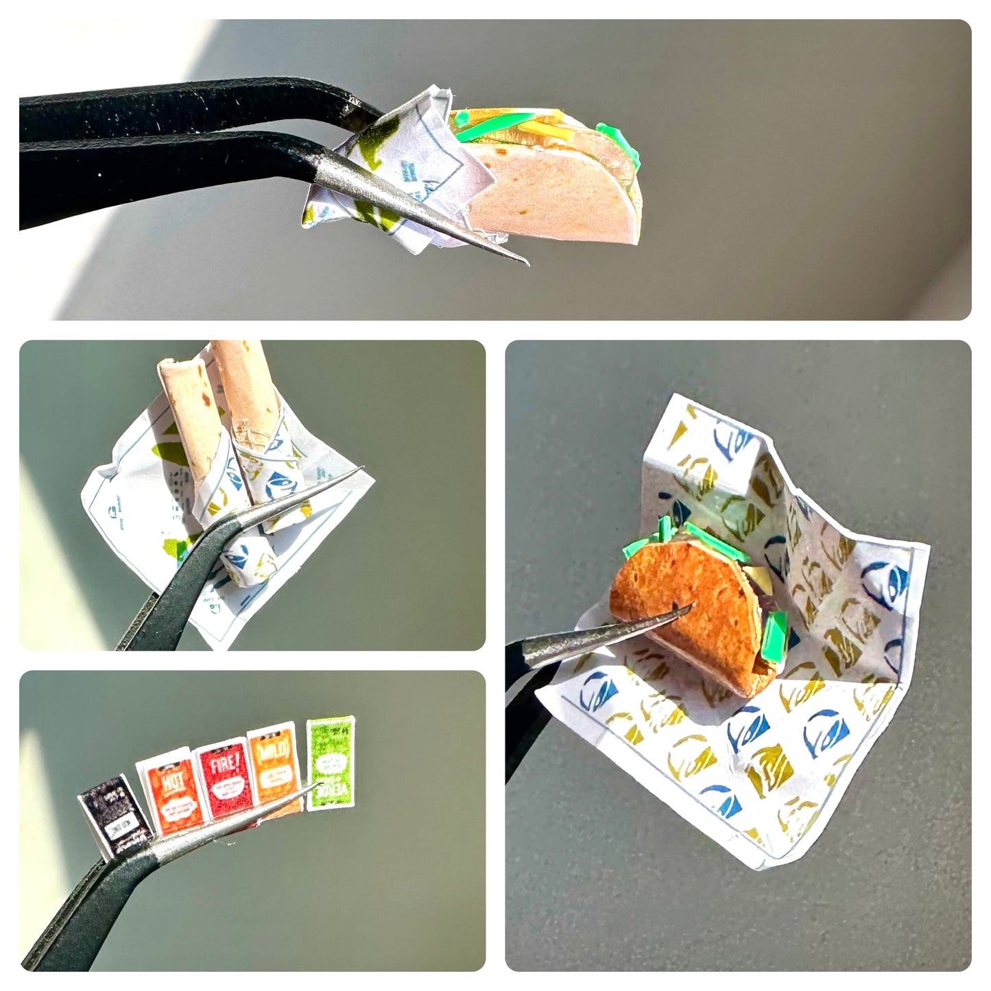 Mini TACO BELLS Printable (1:6, 1:12)
