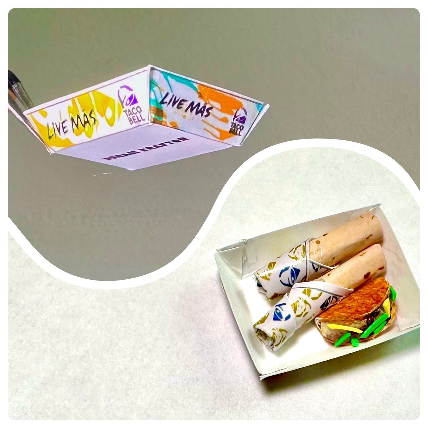 Mini TACO BELLS Printable (1:6, 1:12)