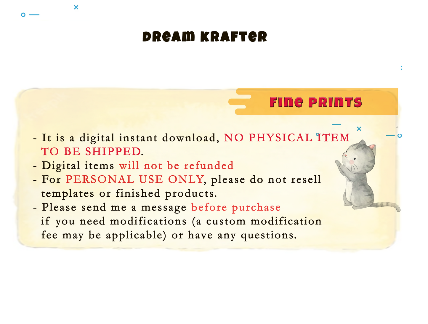Mini 10x Kid's Book Covers Printable (1:3)