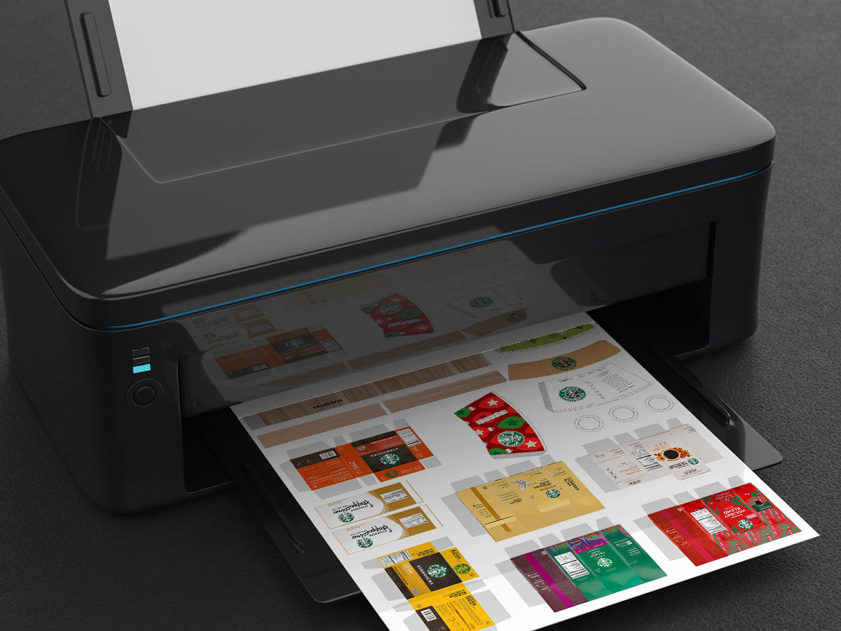 Mini STARBUCKS Coffee Printable (1:6, 1:12)