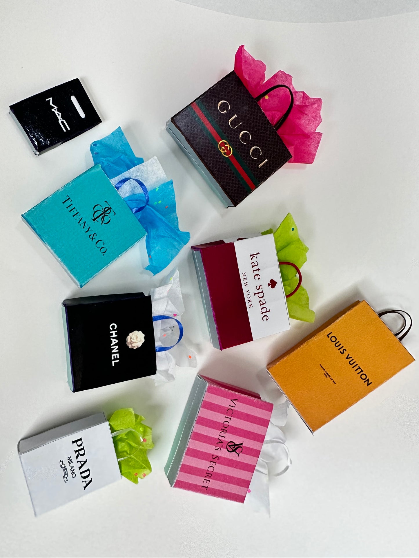 Miniature Shopping Bags Printable (1:6, 1:12)