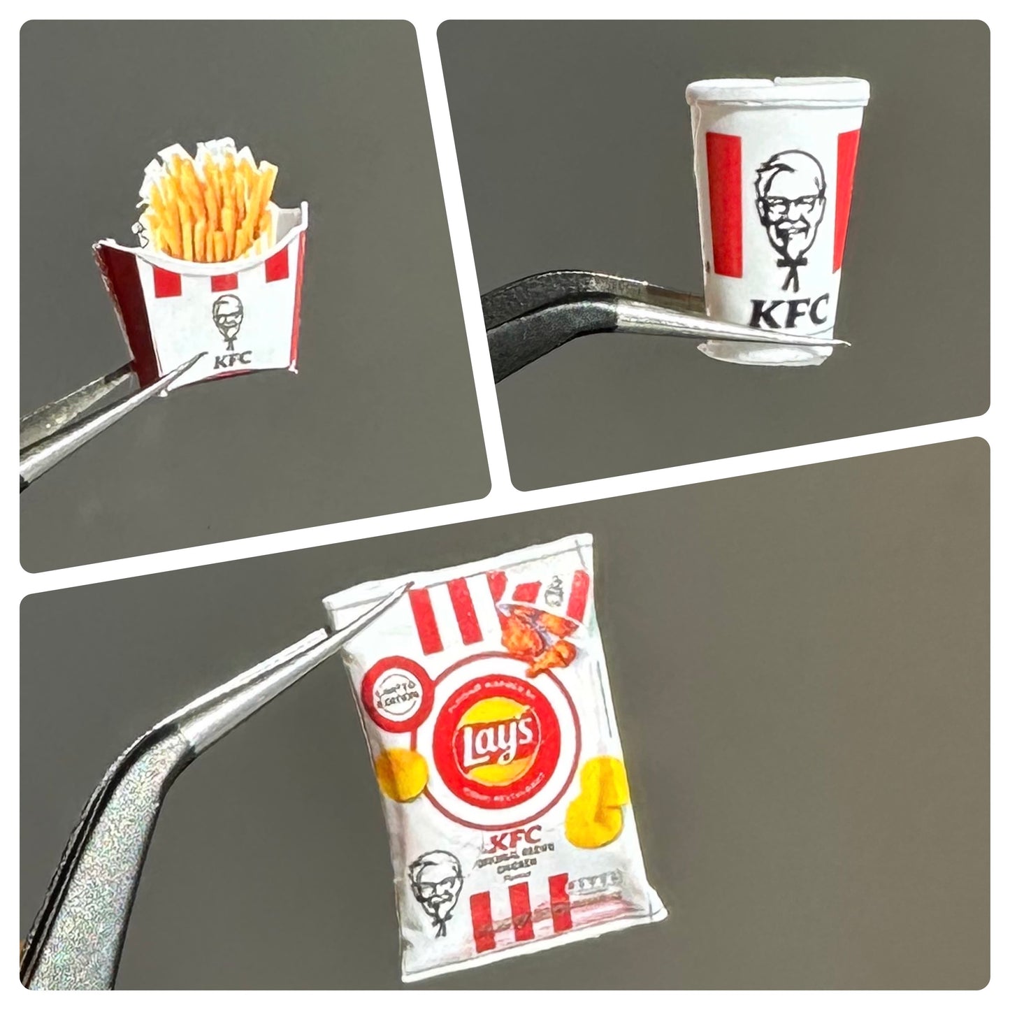 Mini KFC Printable (1:6, 1:12)