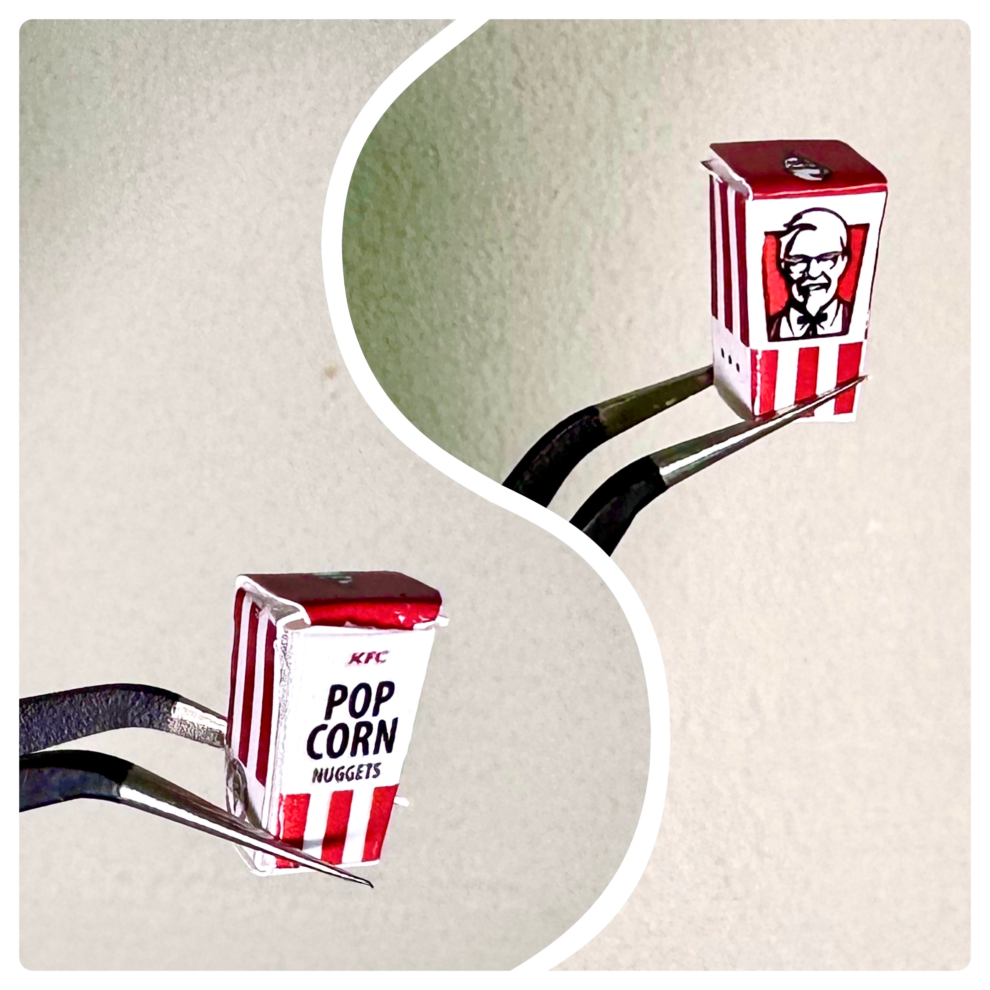 KFCコラボ ミニコンテナBOX White ver. Yostar OFFICIAL SHOP ONLINE / KFCコラボ ミニコンテナBOX Red ver.