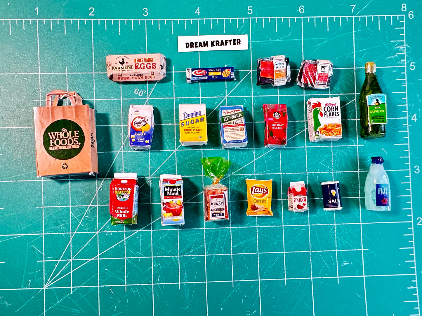 Mini Grocery Haul Printable (1:6, 1:12)